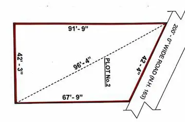 351 Sq Yds East Facing Open Plot for Sale near ORR Gopalpur Toll Plaza Hanamkonda