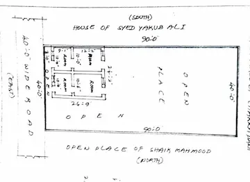 400 Sq Yds East Facing Open Plot for Sale at Julywada Subedari Hanamkonda