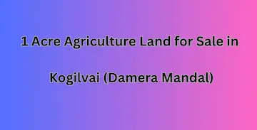 1 Acre Agriculture Land for Sale at Kogilvai Damera Mandal Warangal
