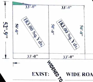 330 Sq Yds East Facing Open Plot for Sale at Vijayapal Colony Waddepally Hanamkonda