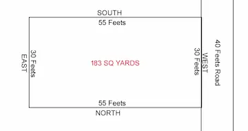 183 Sq Yds West Facing KUDA Approved Open Plot for Sale near Mamnoor Warangal