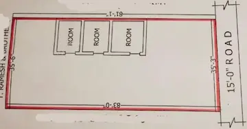 322 Sq Yds North Facing Open Plot for Sale at New Shayampet Hunter Road Hanamkonda